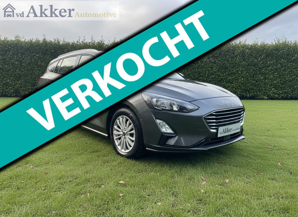 Ford Focus Wagon 1.0 125Pk EcoBoost Titanium Business I 1ste, Adaptive Cruise Control, 125 pk, Gebruikt, Euro 6