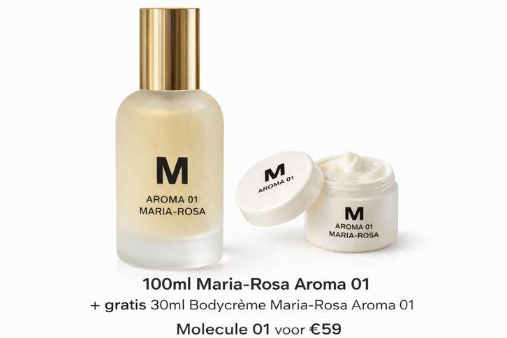 Molecule 01 Maria-Rosa Aroma Homemade, Sieraden, Tassen en Uiterlijk, Uiterlijk | Parfum, Nieuw, Ophalen of Verzenden