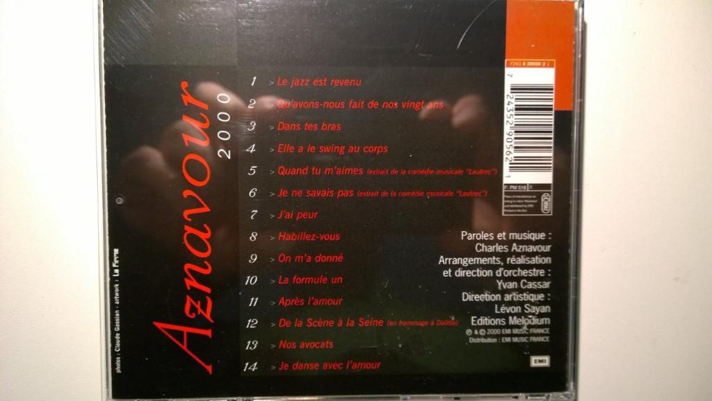Charles Aznavour - 2000, Ophalen of Verzenden, Zo goed als nieuw