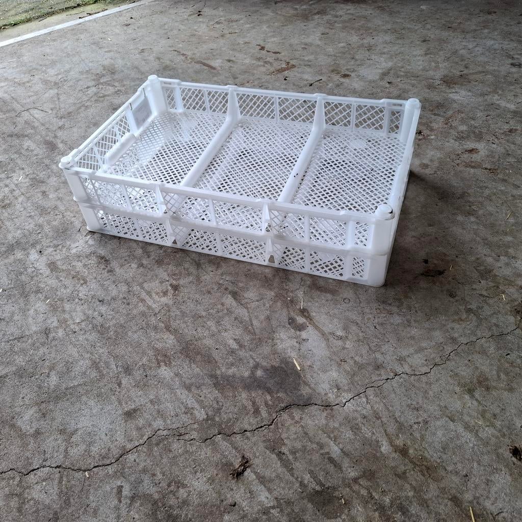 Kunststof Krat 50x30x6,5 cm, Ophalen