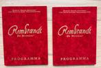 2 Programmaboekjes | Rembrandt de musical | 2006, Ophalen of Verzenden, Nieuw, Ballet of Musical
