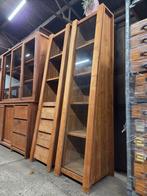 Prachtige set trapeziumkasten ~ buffetkasten, Ophalen, 200 cm of meer, Glas, 50 tot 100 cm