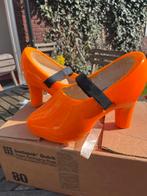 Oranje klompen met hakken - Uniek en decoratief, Kleding | Dames, Carnavalskleding en Feestkleding, Maat 38/40 (M), Carnaval, Nieuw