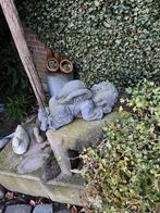 Engeltje van beton, Tuin en Terras, Tuinbeelden, Ophalen of Verzenden