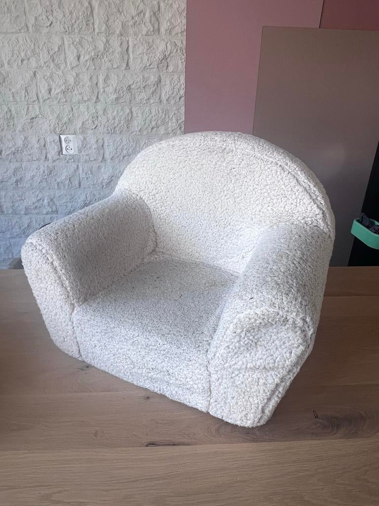 Kinder fauteuil stoel Louise van Leen Bakker (teddystof), Ophalen of Verzenden, Gebruikt, Stoel