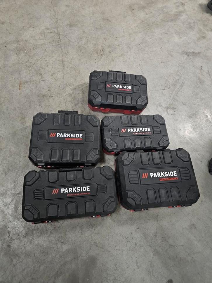 Te koop: originele Parkside Performance opbergkisten., Doe-het-zelf en Verbouw, Gereedschap | Boormachines, Ophalen