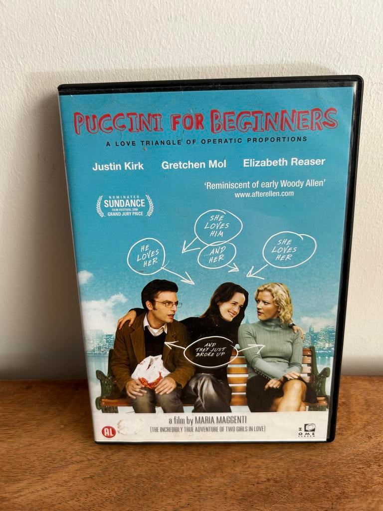Puccini for Beginners DVD - Romantische Komedie, Cd's en Dvd's, Vanaf 12 jaar, Ophalen of Verzenden, Gebruikt, Overige genres