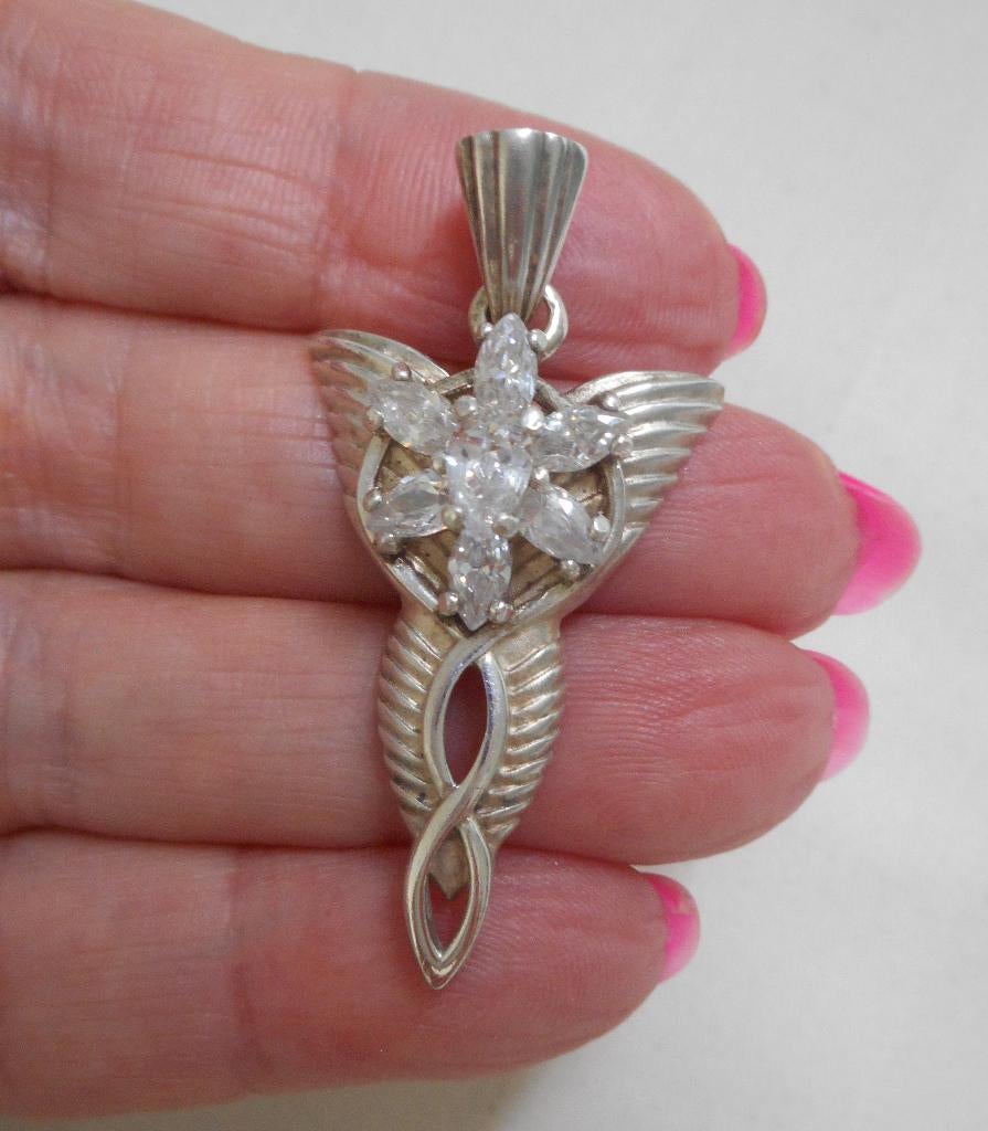 Zilveren Avondster Hanger The Lord of the Rings nr.921, Verzenden, Zo goed als nieuw, Zilver, Zilver