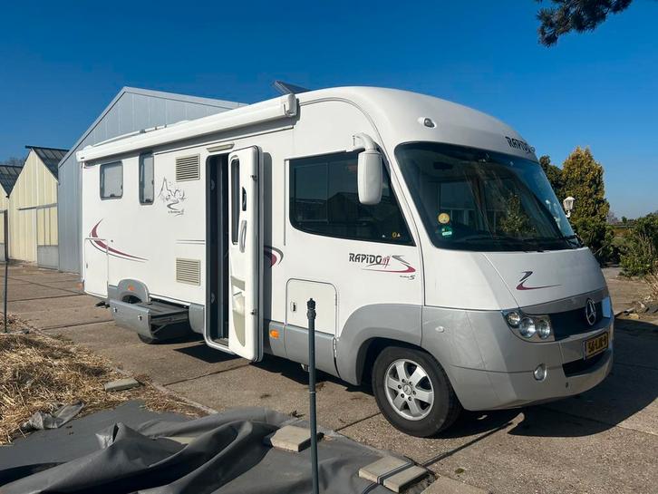 Mercedes Rapido 992M 2010 automaat, Caravans en Kamperen, Verhuur
