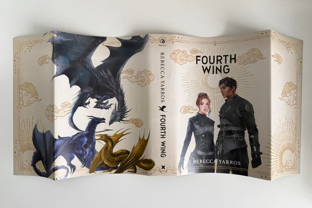 Fourth wing Fairyloot cover, Boeken, Fantasy, Ophalen of Verzenden, Nieuw