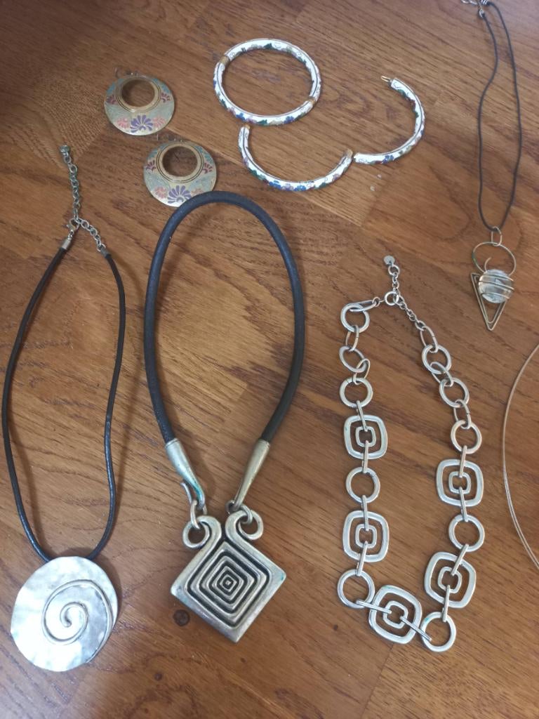 Sieraden divers, Ophalen, Gebruikt, Overige materialen, Verstelbaar