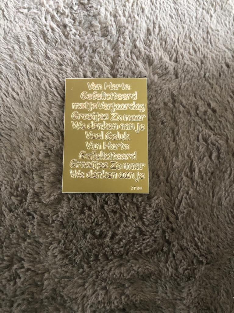 Stickervel, Verzamelen, Ophalen of Verzenden, Nieuw