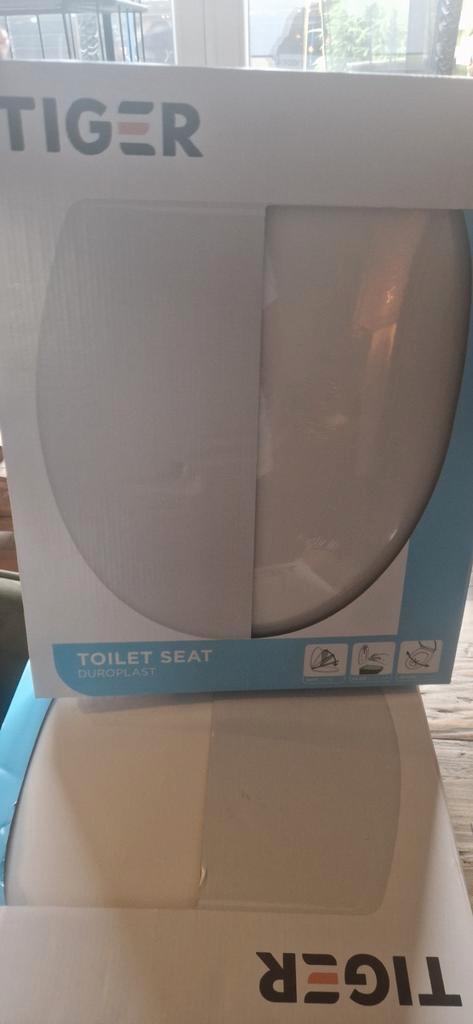 Nieuwe Tiger Wc-bril Softclose - White, Huis en Inrichting, Badkamer | Badkamermeubels, Nieuw, Overige typen, Ophalen