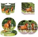 Paarden party set 44-delig, Dieren en Toebehoren, Ophalen of Verzenden, Info@sweet-one.nl, Nieuw, Overige soorten