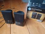 HP Multimedia Speakers - zgan, Computers en Software, Pc speakers, Ophalen of Verzenden, Zo goed als nieuw, Hp