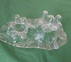 Vintage  volcano glass candle Holder., Ophalen of Verzenden, Figuurtje