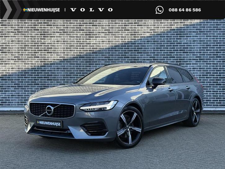 Volvo V90 2.0 T8 AWD R-Design | Plug-In Hybride (PHEV) | Ach, Auto's, Volvo, Bedrijf, Te koop, V90, 4x4, ABS, Achteruitrijcamera