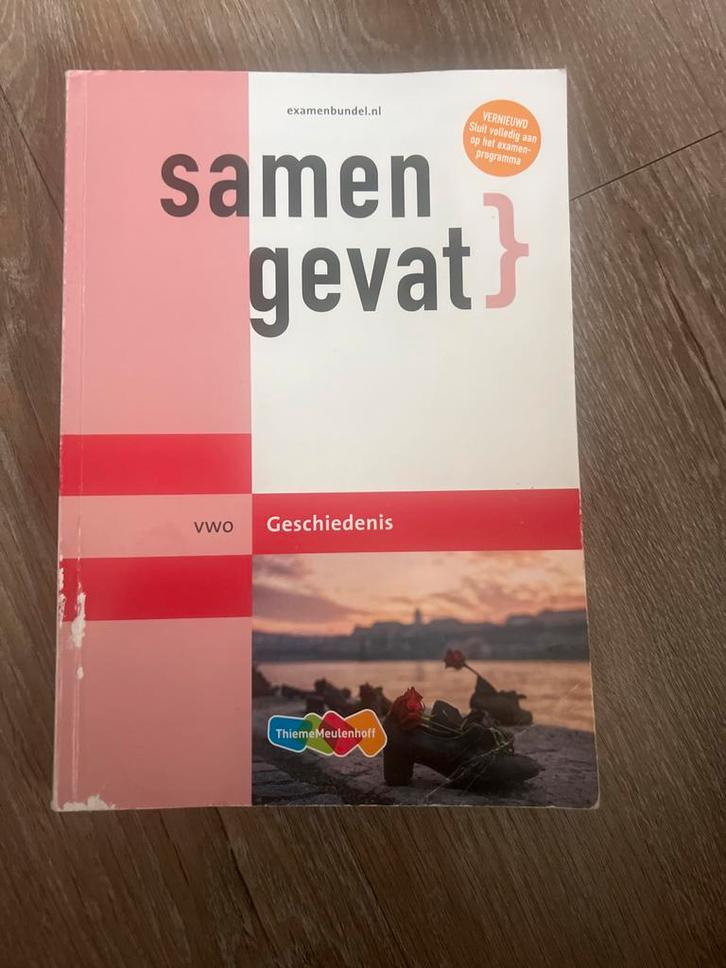 Samengevat Geschiedenis VWO Examenbundel 2021, Boeken, Geschiedenis | Vaderland, Gelezen, 20e eeuw of later, Ophalen of Verzenden