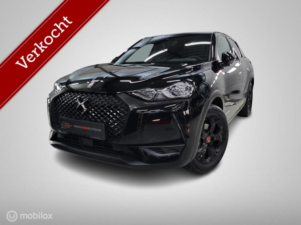 Ds 3 Crossback E-Tense Performance Line 50 kWh Soh 97%, Auto's, DS, 136 pk, Gebruikt, Zwart, 320 km