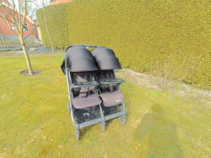 Duo buggy Joovy Kooper X2, Kinderen en Baby's, Buggy's, Gebruikt, Ophalen
