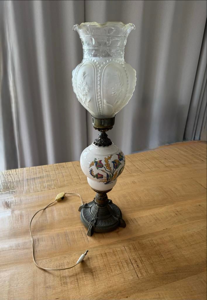 Vintage staande lamp, Antiek en Kunst, Ophalen