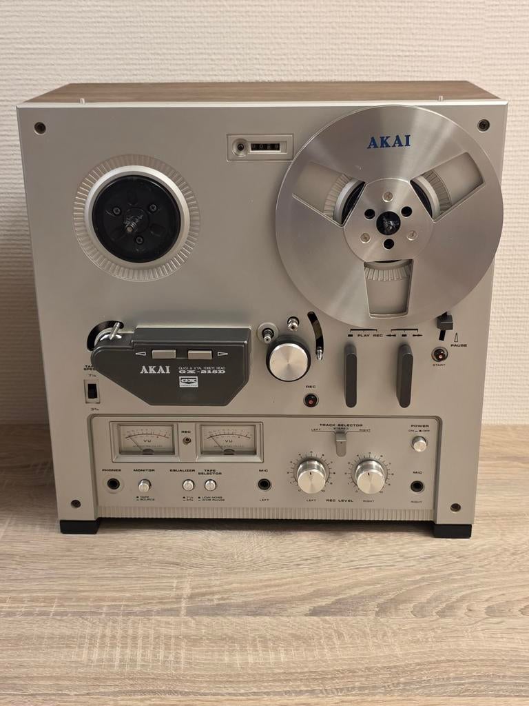 Akai GX-215D bandrecorder zilver, Ophalen of Verzenden, Bandrecorder