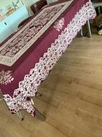 Prachtig groot tafelkleed uit Nigeria. Maten 224x143cm., Huis en Inrichting, Ophalen of Verzenden, Zo goed als nieuw, Rechthoek