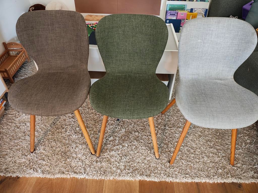 Eetkamerstoelen (set van 4), Huis en Inrichting, Stoelen, Ophalen, Gebruikt, Overige kleuren, Vier