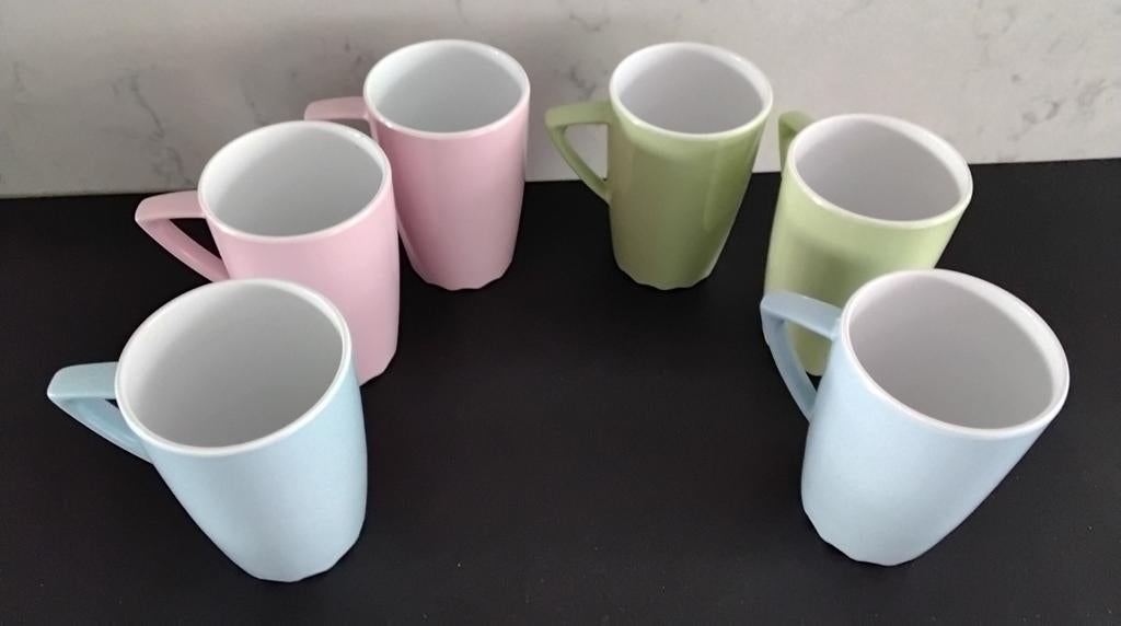 6 nieuwe Mepal Rosti bekers, Ophalen of Verzenden