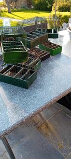 7 oude brocante vogelkooitjes, Ophalen of Verzenden