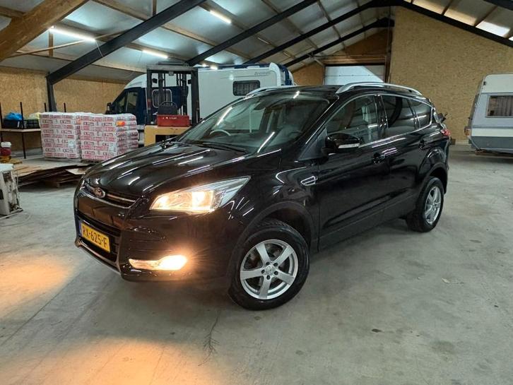 Ford Kuga 1.5 Ecoboost 134KW 4WD 2015 Zwart, Auto's, Ford, Particulier, Kuga, 4x4, ABS, Adaptive Cruise Control, Airbags, Airconditioning