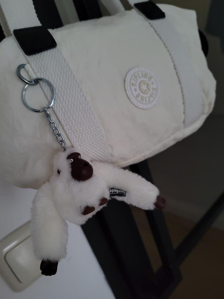 Kipling tasje / wit, Ophalen of Verzenden, Gebruikt, Overige typen