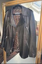 Dolce & Gabbana leren bikerjack – zwart – Made in Italy, Ophalen of Verzenden, Zo goed als nieuw, Zwart