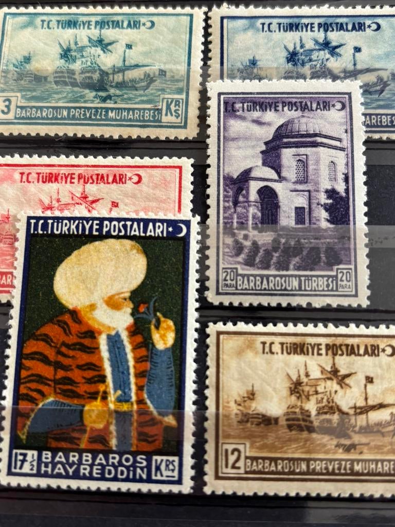 Schepen, Turkije 1941, Ophalen of Verzenden, Postfris, Overige thema's