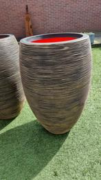 Nieuwe, ongebruikte plantenbak 85 cm hoog, 55 cm doorsnede, Tuin en Terras, Bloembakken en Plantenbakken, Ophalen, Kunststof, Rond
