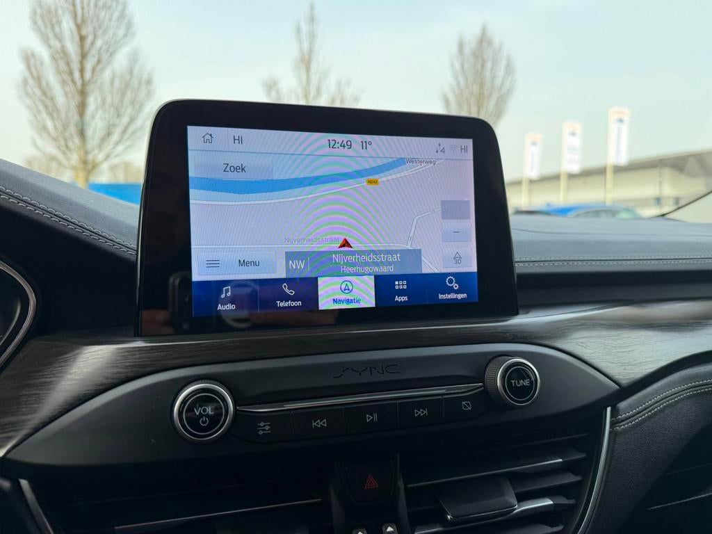 Ford Focus Wagon 1.5 EcoBoost Vignale AUT|NAVI|ACC|DealerOH, Auto's, Ford, Gebruikt, Euro 6, Overige kleuren, Grijs