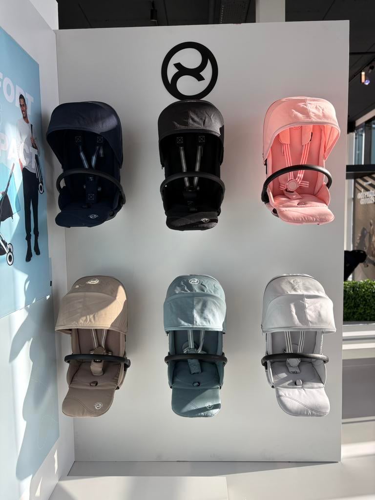 Cybex Eezy S Twist+ 2 Buggy - Zitting, Kinderen en Baby's, Buggy's, Ophalen, Nieuw, Overige merken, Verstelbare rugleuning