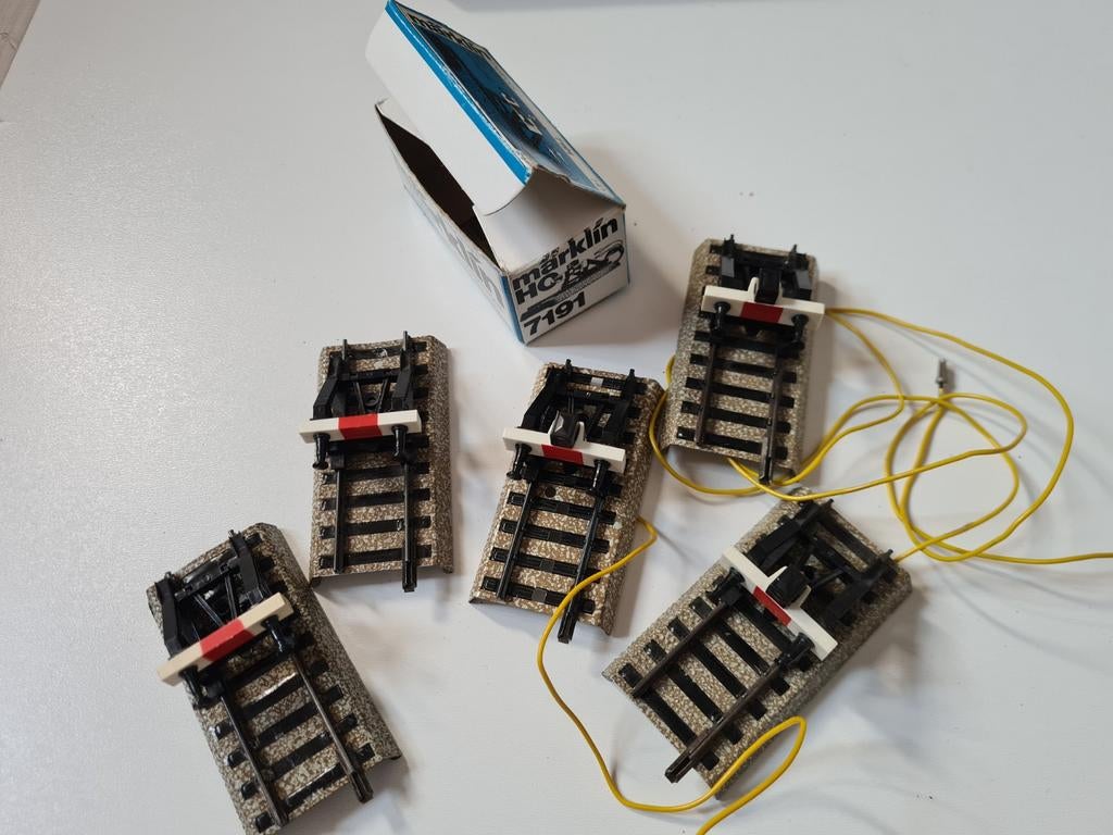 Marklin stootblokken 7190 / 7191, Hobby en Vrije tijd, Ophalen of Verzenden, Wisselstroom, Märklin