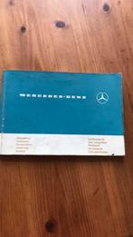 Mercedes-benz instructie boekje, Ophalen of Verzenden