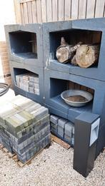 Betonnen U-elementen antraciet GRATIS, Ophalen, Gebruikt