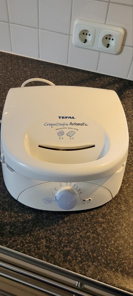 Croquetgaufre automatic tostiijzer, Ophalen of Verzenden