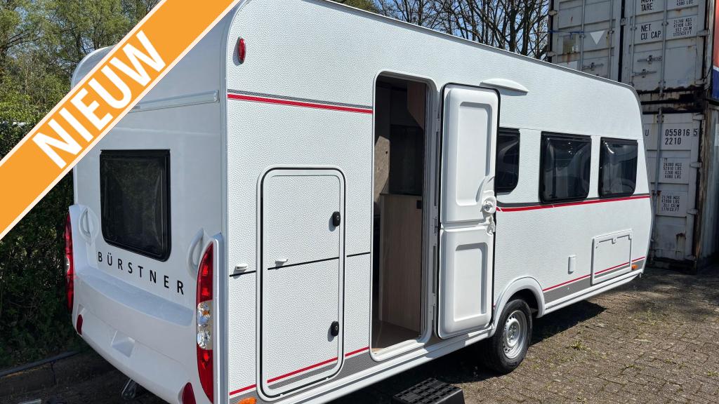 Bürstner Premio Life 490 TK 2000 euro cash back, Caravans en Kamperen, Schokbreker, Dwarsbed, Bürstner, 5 tot 6 meter