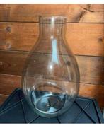 Glazen vaas met gat, Overige kleuren, Ophalen of Verzenden, Minder dan 50 cm, Glas