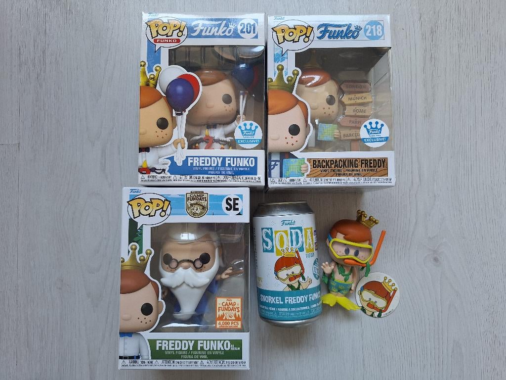 Diverse Freddy Funko pops, Verzamelen, Ophalen of Verzenden, Nieuw