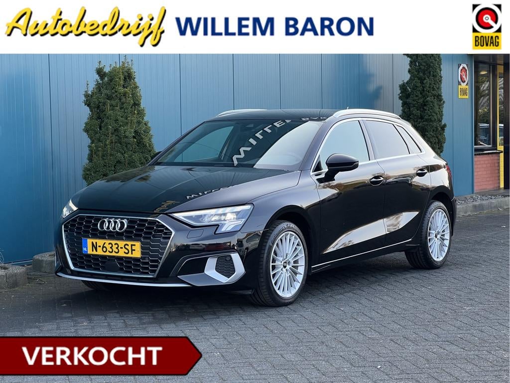 Audi A3 Sportback 30 TFSI S-tronic AUT. Business edition CAR, Auto's, Stof, Gebruikt, Euro 6, Origineel Nederlands