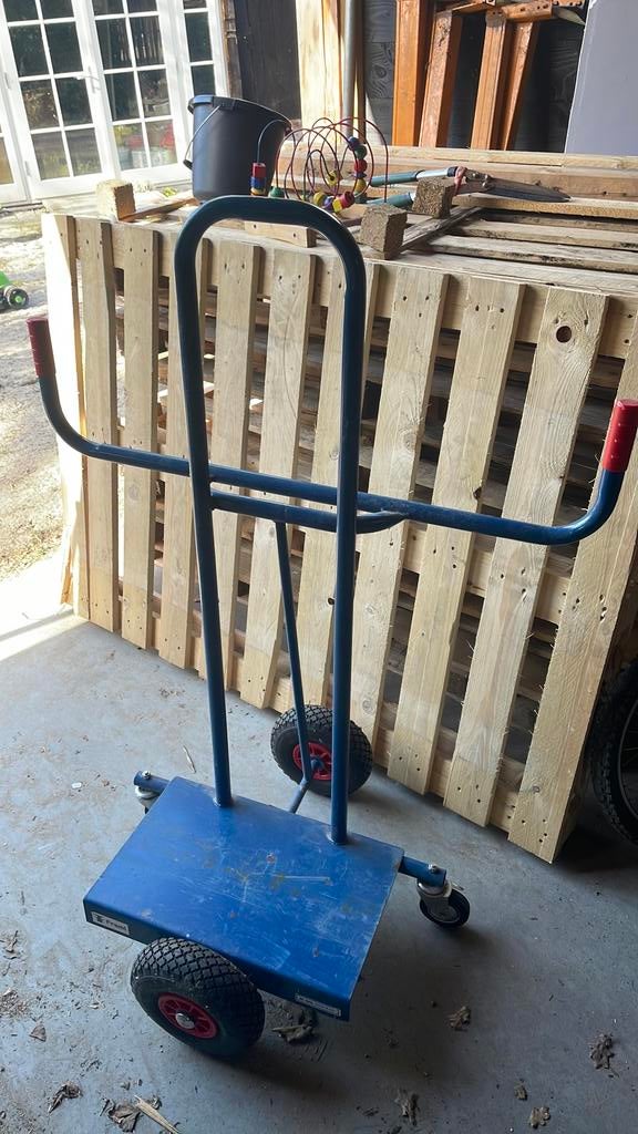 Platenkar, 100 liter of meer, Ophalen, Zo goed als nieuw, Transportkar