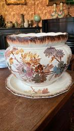 Regout bloempot cachepot Aster 1890, Ophalen of Verzenden