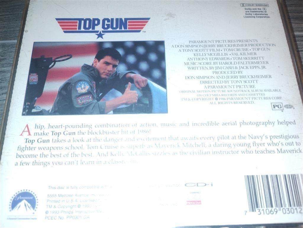 Top Gun [CD-i], Alle leeftijden, Ophalen of Verzenden, Zo goed als nieuw