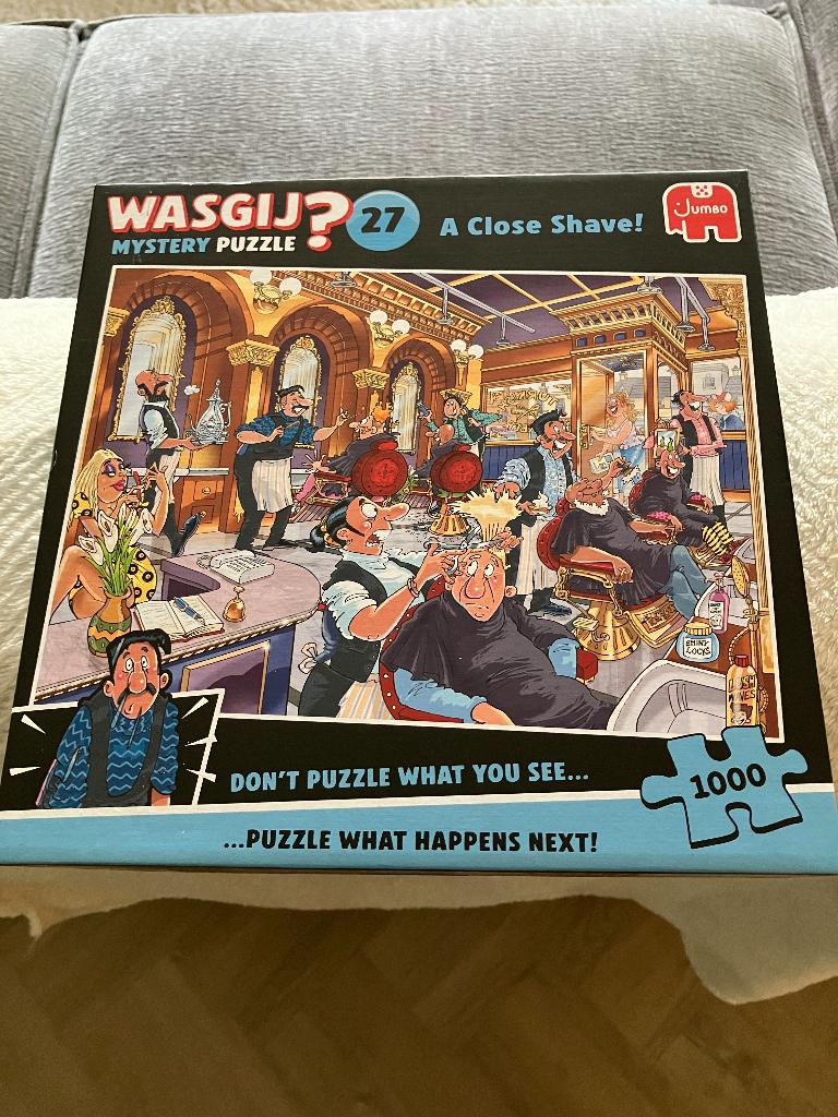 Wasgij Mystery puzzel 27, Hobby en Vrije tijd, Denksport en Puzzels, Ophalen of Verzenden, 500 t/m 1500 stukjes, Zo goed als nieuw