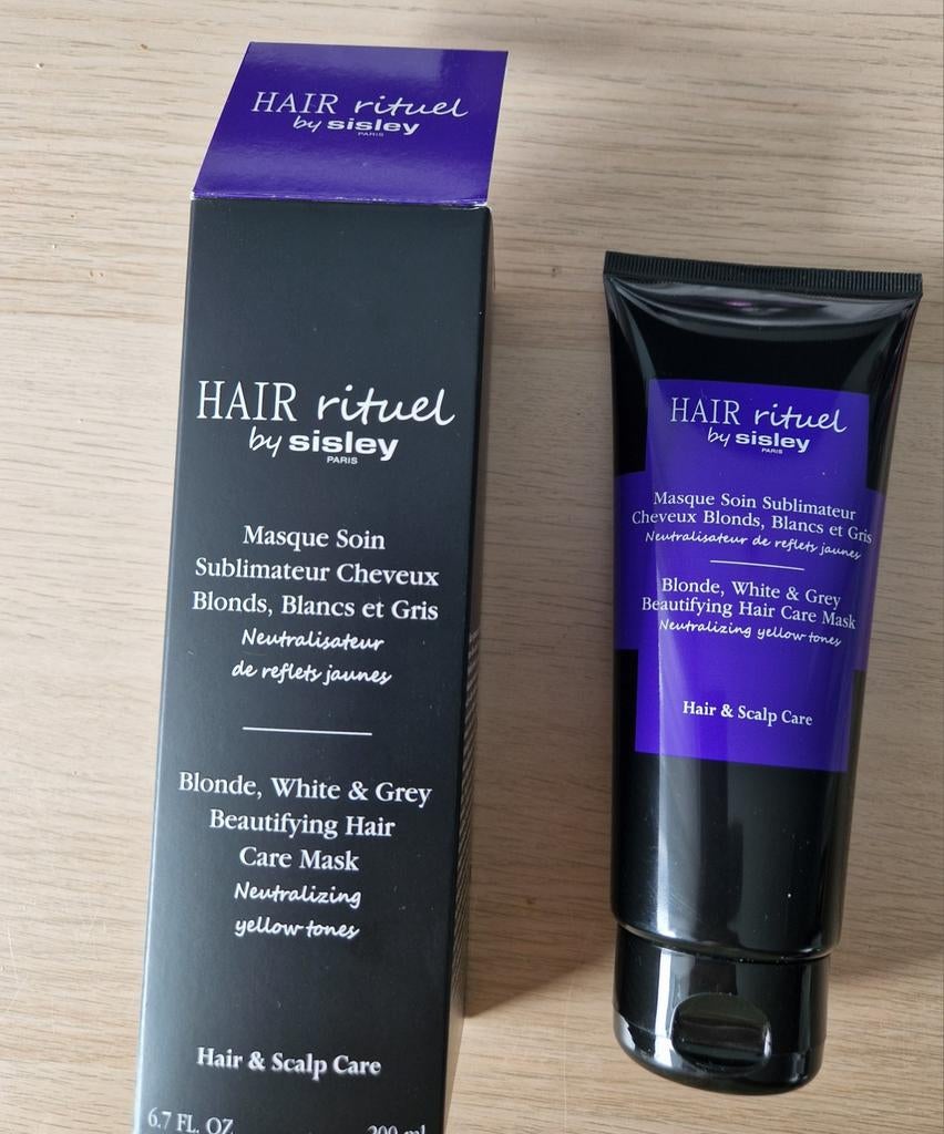 Sisley haarmasker voor Blond/Wit of Grijs haar., Sieraden, Tassen en Uiterlijk, Uiterlijk | Haarverzorging, Ophalen of Verzenden
